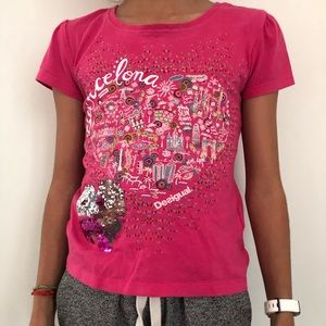Girls Pink T-Shirt